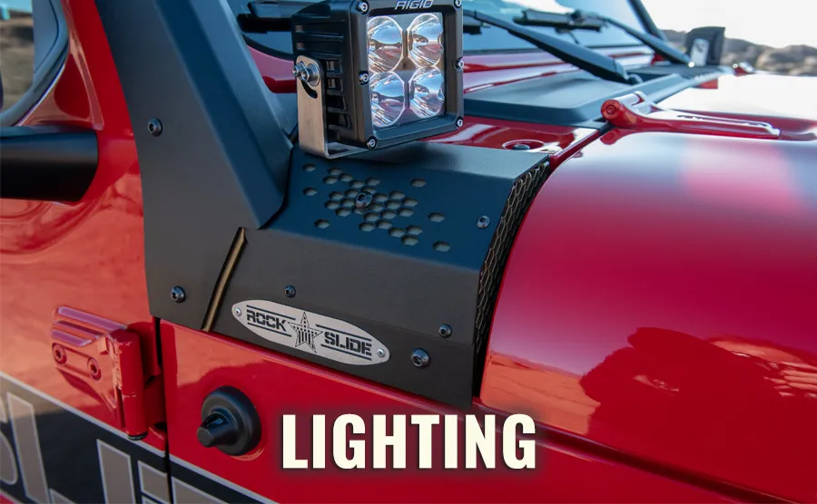 rock slide engineering lighting