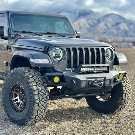 Big Sky Aluminum Mid Front Bumper For Jeep JL & JT