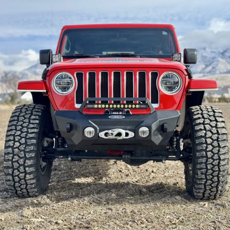 Appalachian Steel Stubby Front Bumper For Jeep JL & JT