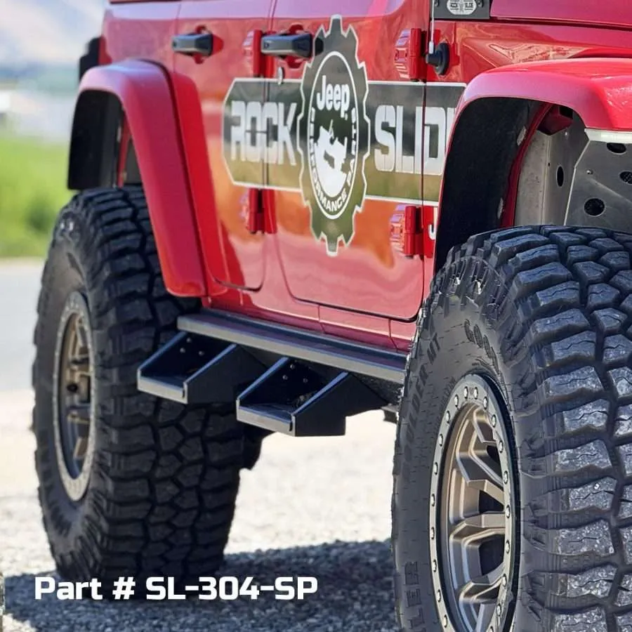 Wrangler Deluxe Rock Rail - Rock Slide Engineering